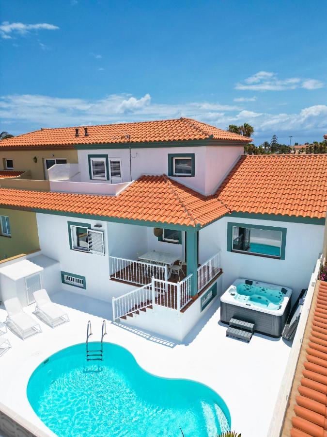 Villa Veaco Beach With Jacuzzi And Private Pool Corralejo Exteriör bild